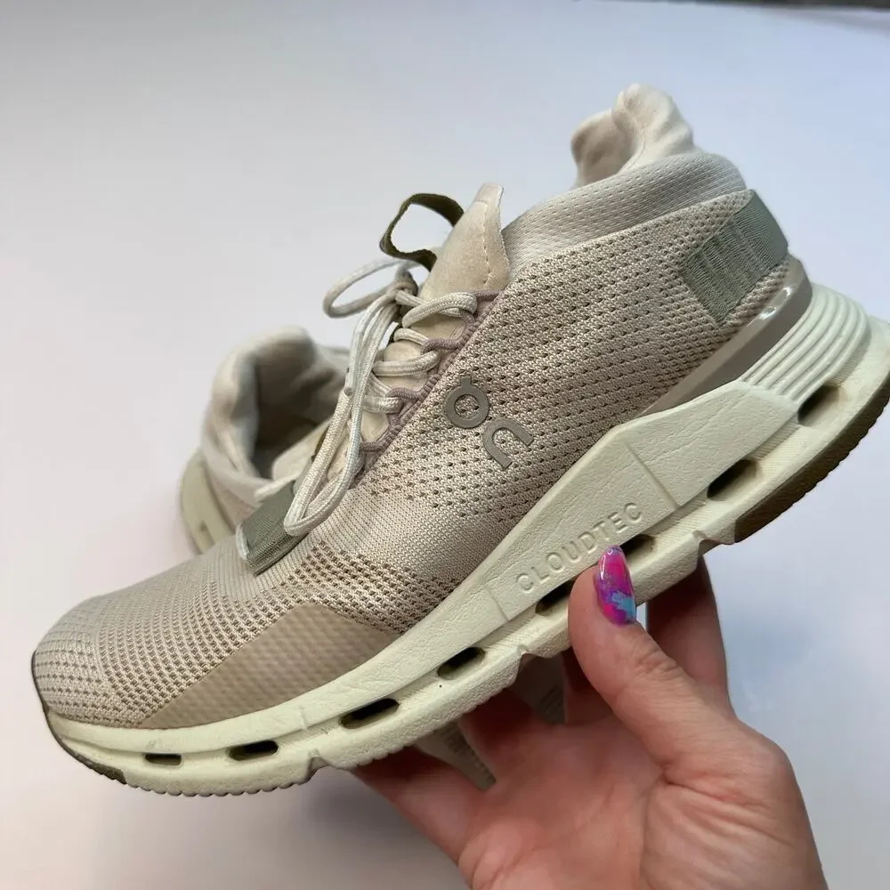 On Cloud Cloudnova Moon Aloe Sneakers